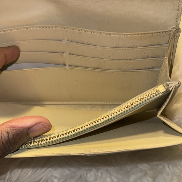 Louis Vuitton Tan Noisette Vernis Porte Tresor Sarah Long Wallet full inclusion - Picture 11 of 16